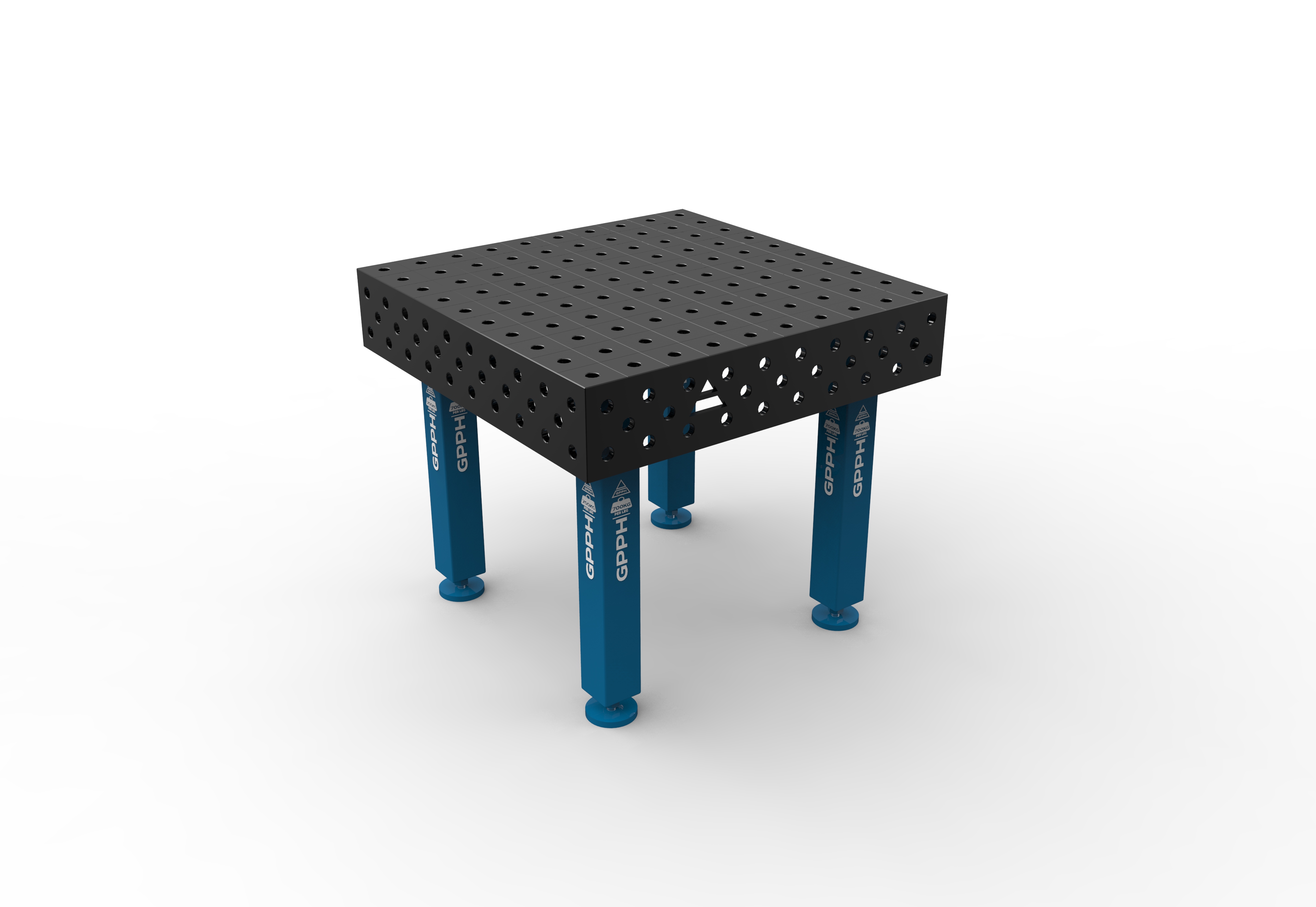 Svejsebord PRO 1000x1000 grid 100x100 Ø28 - System 28